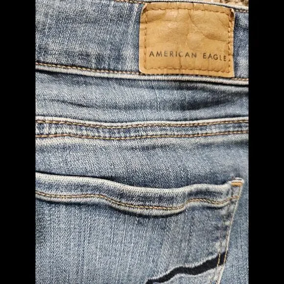 American Eagle Jeans Womens Size 0 Regular Super Stretch - Picture 9 of 9